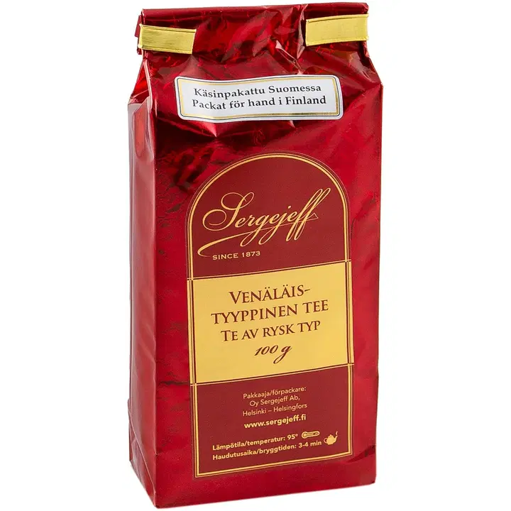 Sergejeff klassikko musta tee 100 g