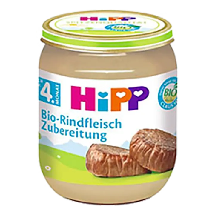 Hipp veiselihapüree 125g, alates 5-elukuust
