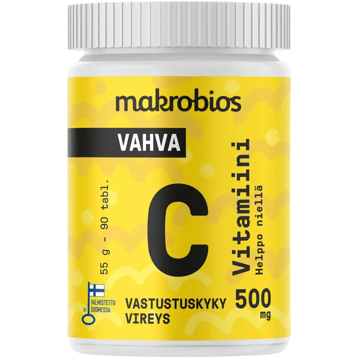 Makrobios C-vitamiini 500 mg 90 tabl 55g