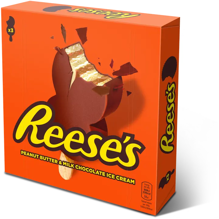 Reese’s Maapähklivõi-Pulgajäätis 3×80 Ml/183 g
