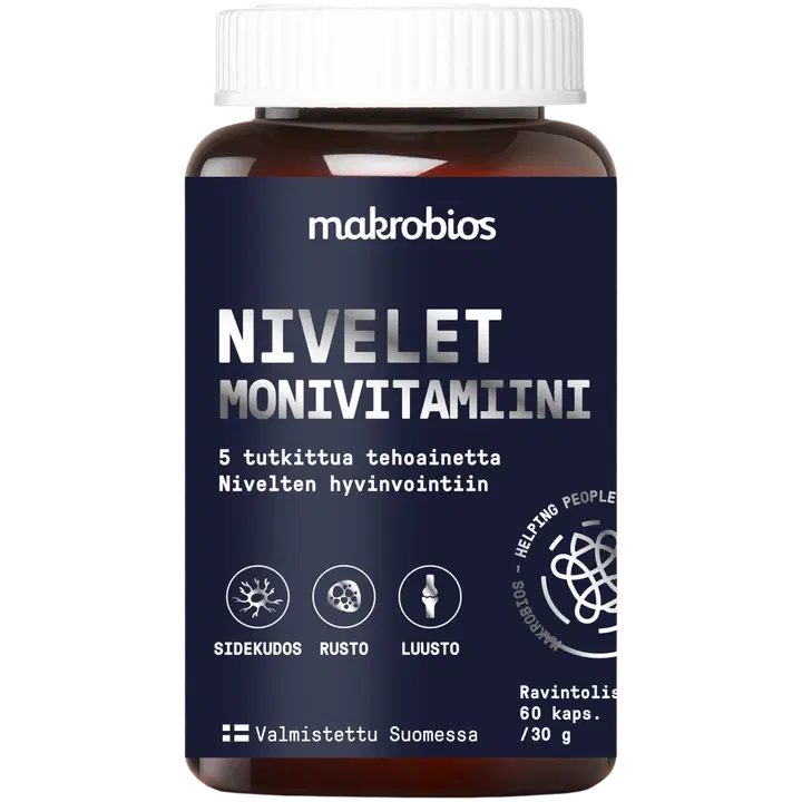 Makrobios Nivelet monivitamiini 60 kapselia 30g