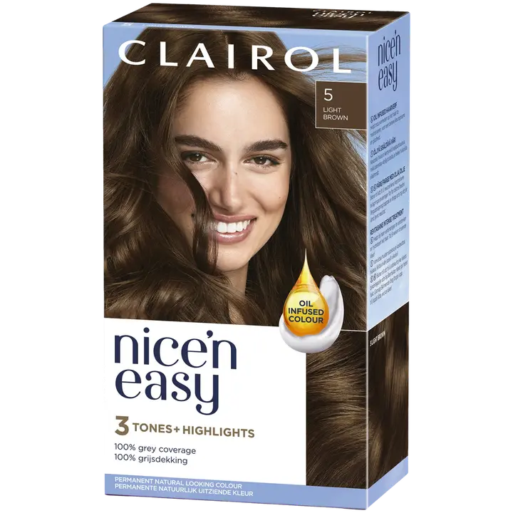 Clairol Nice'n Easy kestoväri 5 ruskea