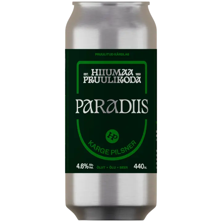 Hiiumaa Pruulikoda Paradiis õlu 4,6%vol 440 ml