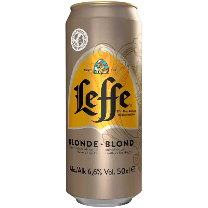 Leffe Blonde 6,6% 0,50L Tölkki - Belgialainen ale olut