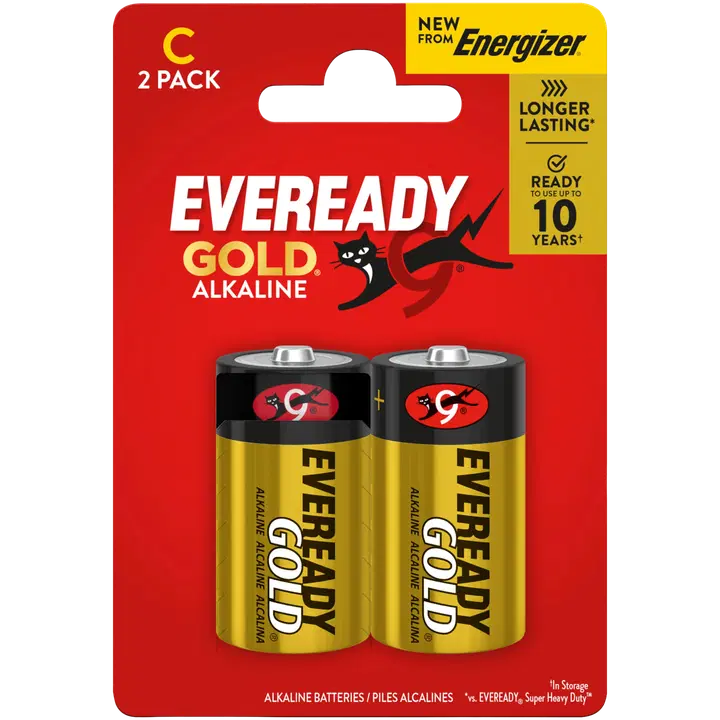 Eveready paristo Gold C paristo 2 kpl