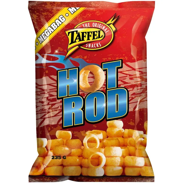 Taffel Hot Rod sipsi 235g