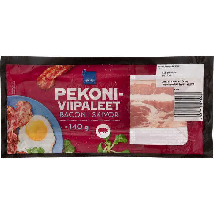 Rainbow 140g pekoniviipaleet