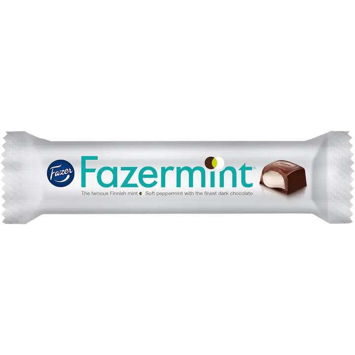 Fazer Fazermint tumma minttusuklaapatukka 41g