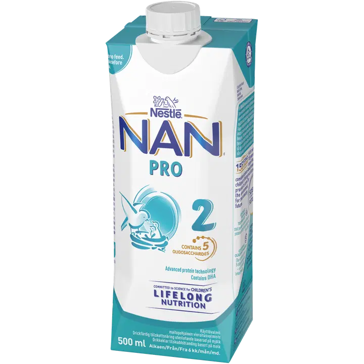 Nestlé Nan 500ml Pro 2 käyttövalmis vierotusvalmiste
