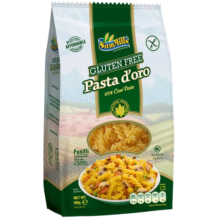 Gluteenivaba maisijahust fusilli 0,5kg
