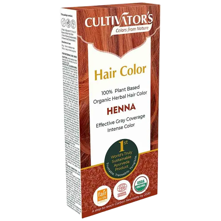 Taimne juuksevärv Cultivators Henna