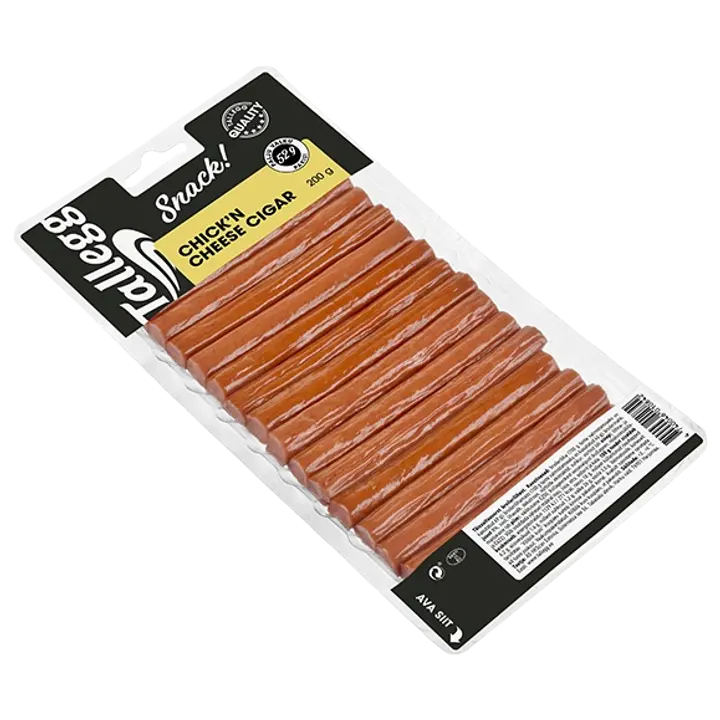 Tallegg Kanasigar Juustuga 200 G