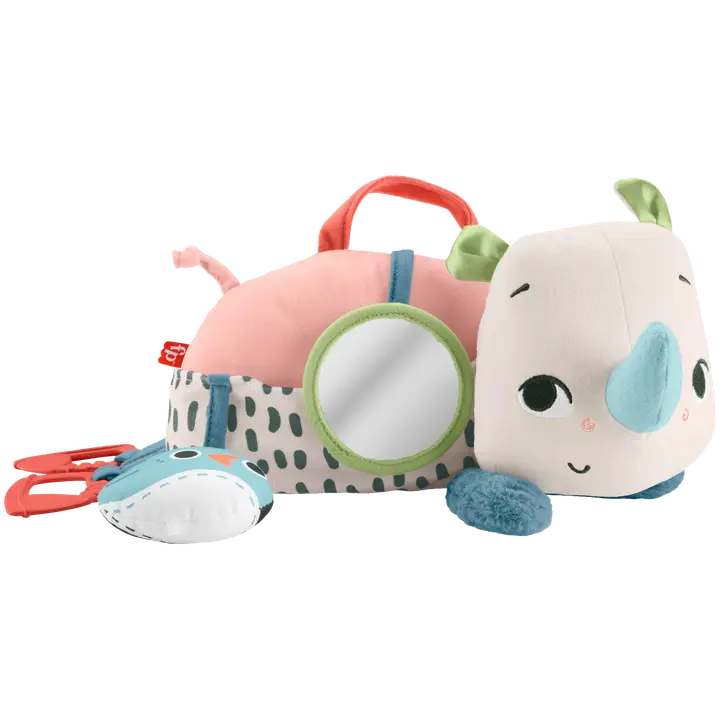 Fisher-Price Tummy Time Roaming Rhino -pehmolelu