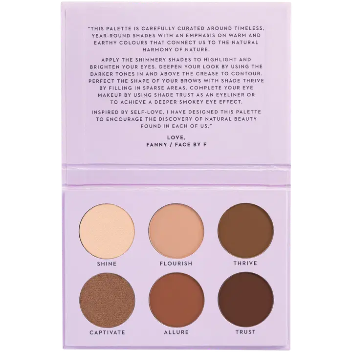 Lumene x face by f lauvärvipalett 9,6g