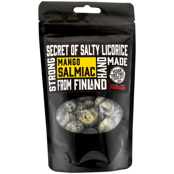 Namitupa Secret of Salty Licorice Mango Salmiac - Mangosalmiakki 100g