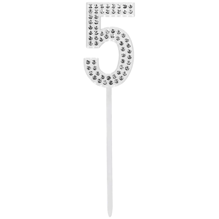 Koristetikku timantein numero 5