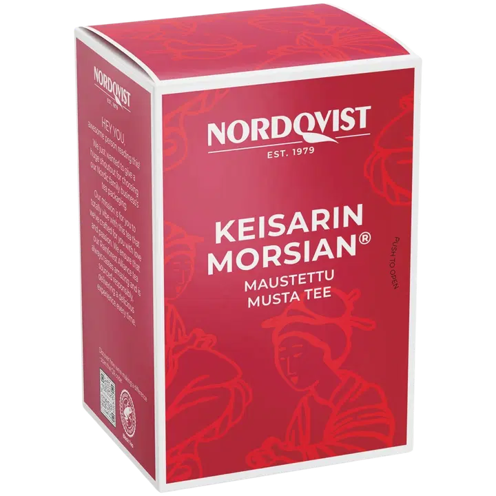 Nordqvist Keisarin Morsian musta tee 20 x 1,75 g RFA