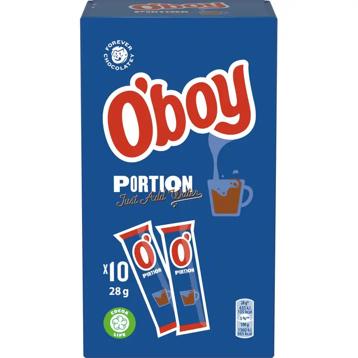 O'Boy Portion kaakaojuomajauhe 28g