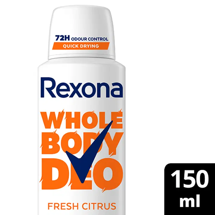 Rexona Whole Body Fresh Citrus Deodorantti Spray 150ml