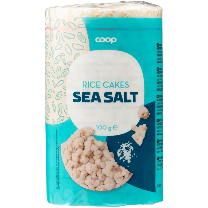 Coop riisikakut merisuola 100 g