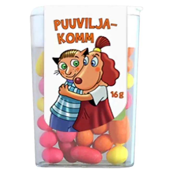 Maiasmokk Lotte puuviljamaitselised kommid 16 g