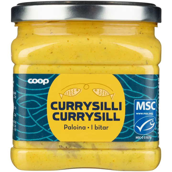 Coop heeringas karrimarinaadis 470 g MSC