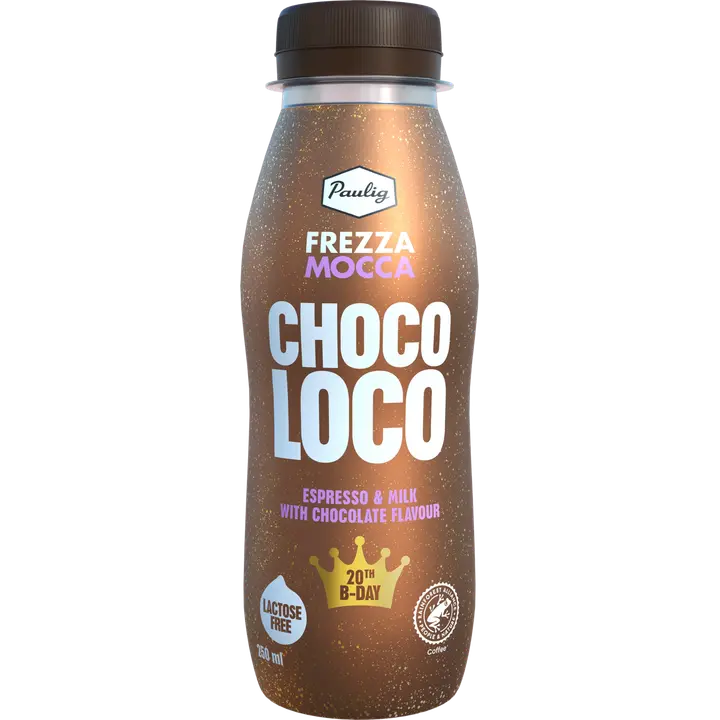 Frezza Mocca Choco Loco 250ml laktoositon maitokahvijuoma suklainen maku
