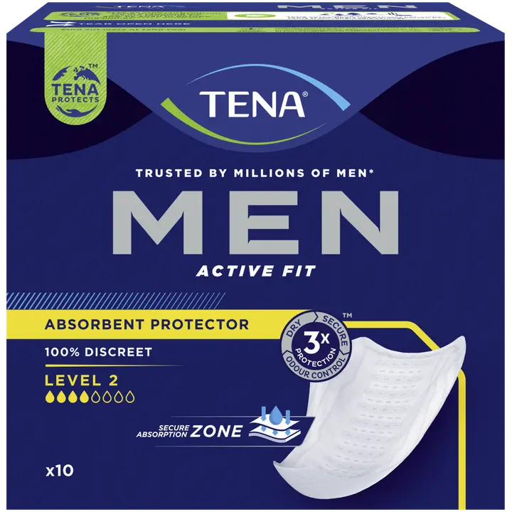 Tena for Men Level 2 inkontinents hügieeniside meestel 10 tk