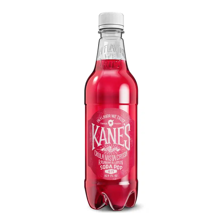 Kane´s Soda Pop Chula Vista Crush Vadelma&Sitruuna 0,5 l kmp