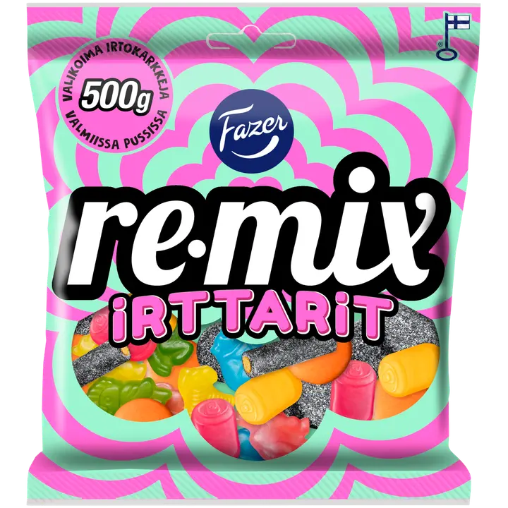 Fazer Remix Irttarit karkkipussi 500g