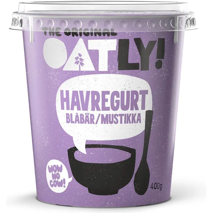 Oatly Havregurt Mustikka 400g