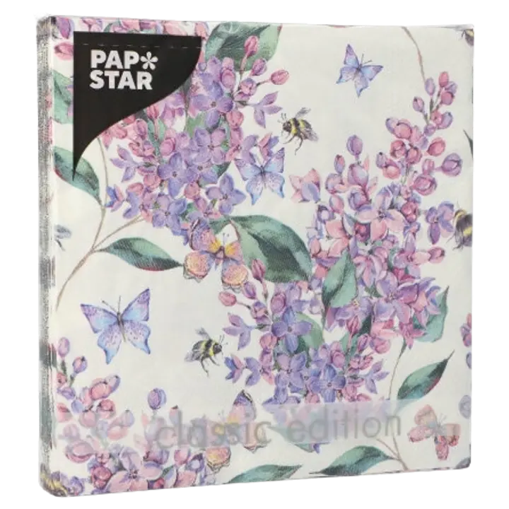 Papstar salvrätik sirel 33cm