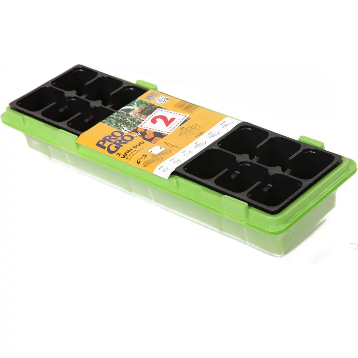 Külvikast 18-le 2 tk roheline plast