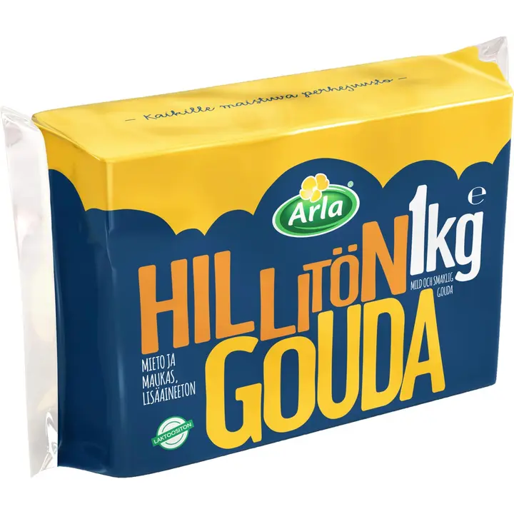 Arla Tolkuttomat Juustot Hillitön 1,0 kg Goudajuusto