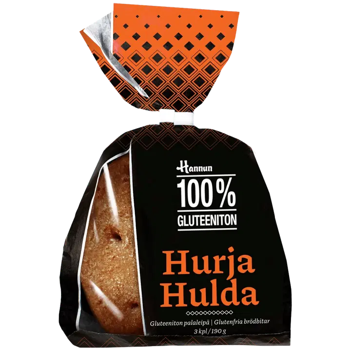 Hannun gluteeniton Hurja Hulda 3kpl/pss