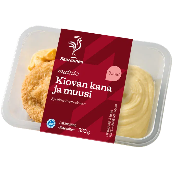 Saarioinen Kiovan kana ja muusi 320g