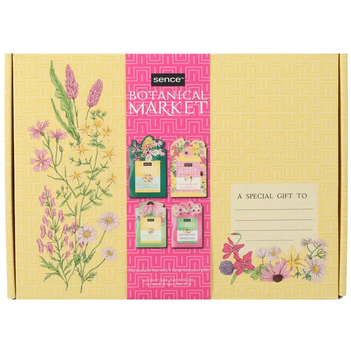 Sence Collection Botanical Market kasvo- ja hisnaamiot lahjapakkaus