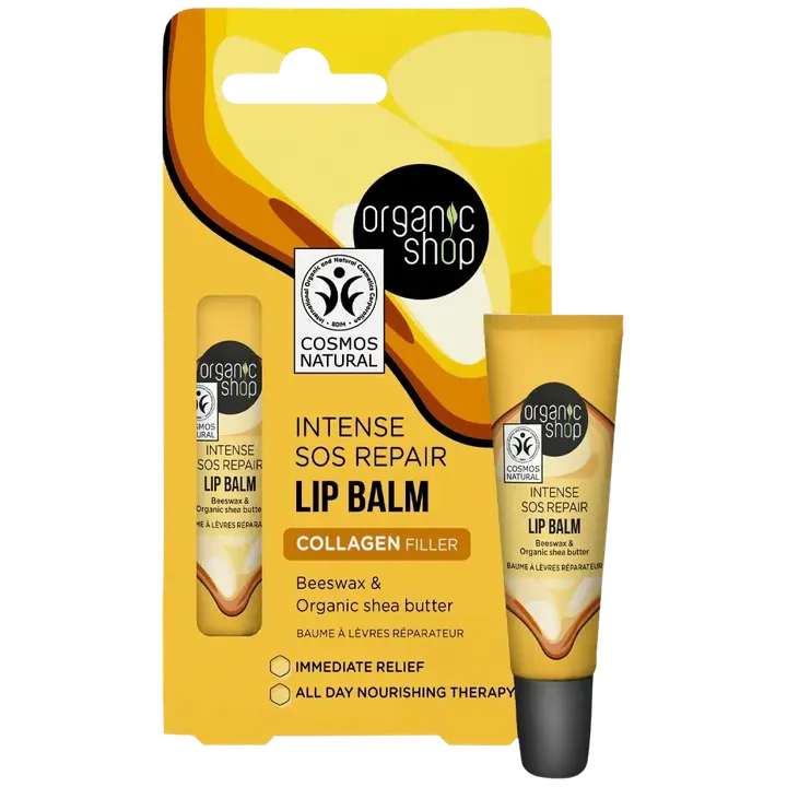 Huulepalsam Organic Shop Repair mesilasvahaga 10ml