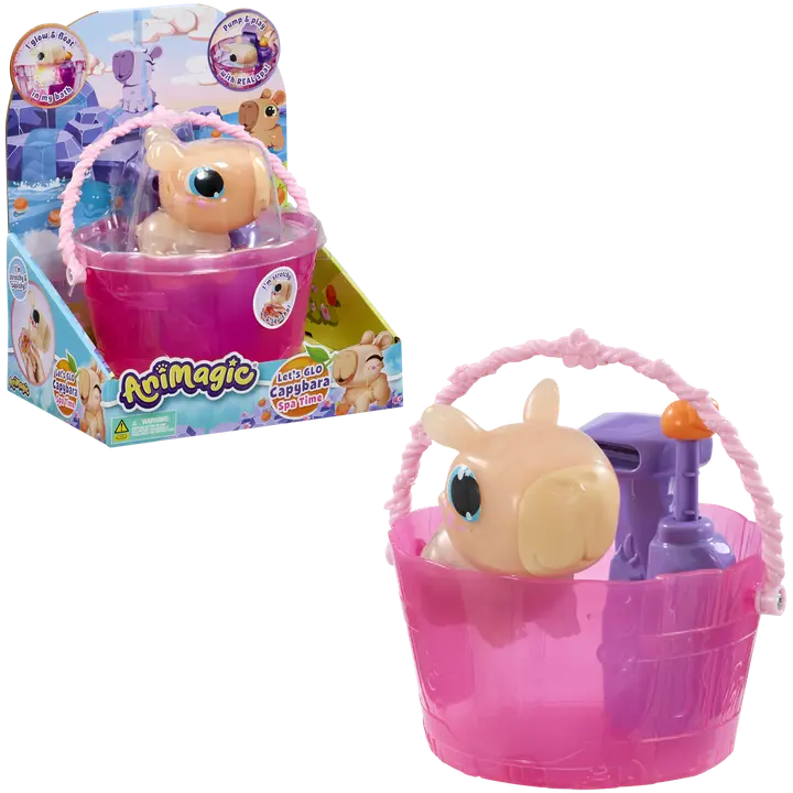 ANIMAGIC LET'S GLO CAPYBARA MÄNGUKOMPLEKT
