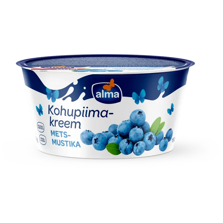 Alma kohupiimakreem metsmustika 150g