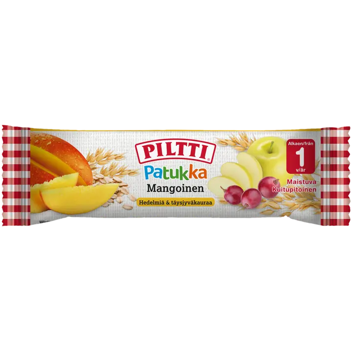 Piltti 25g Mangoinen välipalapatukka 1v