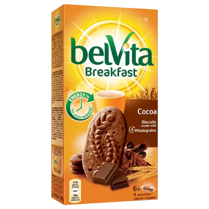 Belvita šokolaadiküpsised 300 g