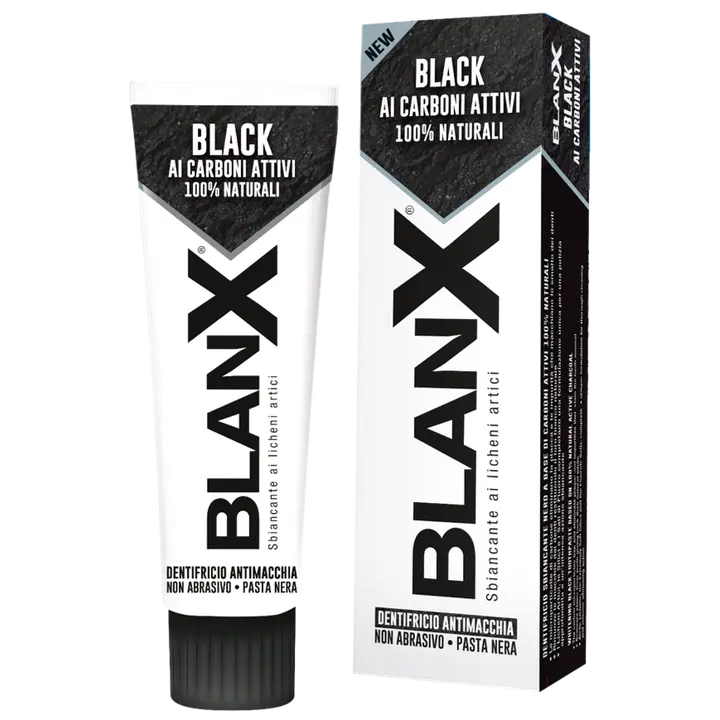Hambapasta Blanx black valgendav söega 75ml