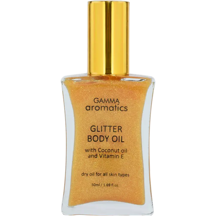 Kehaõli Gamma kuldne sädelev 50ml