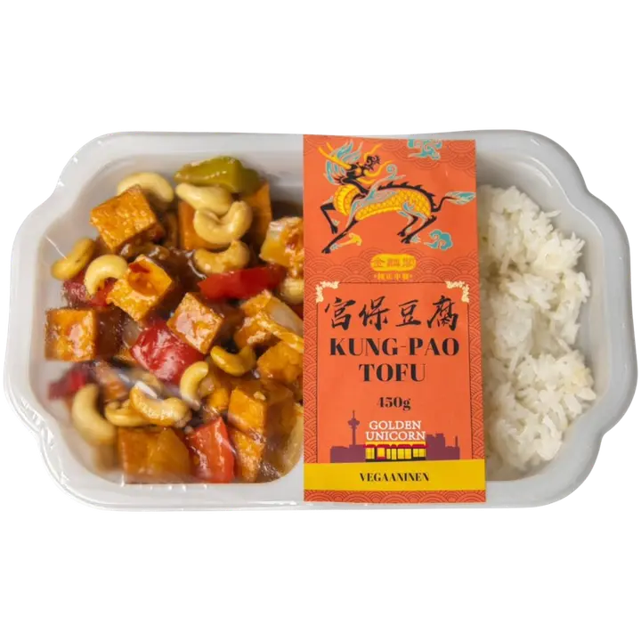 Kung-Pao tofu 450 g – Tofua ja kasviksia mausteisessa kastikkeessa
