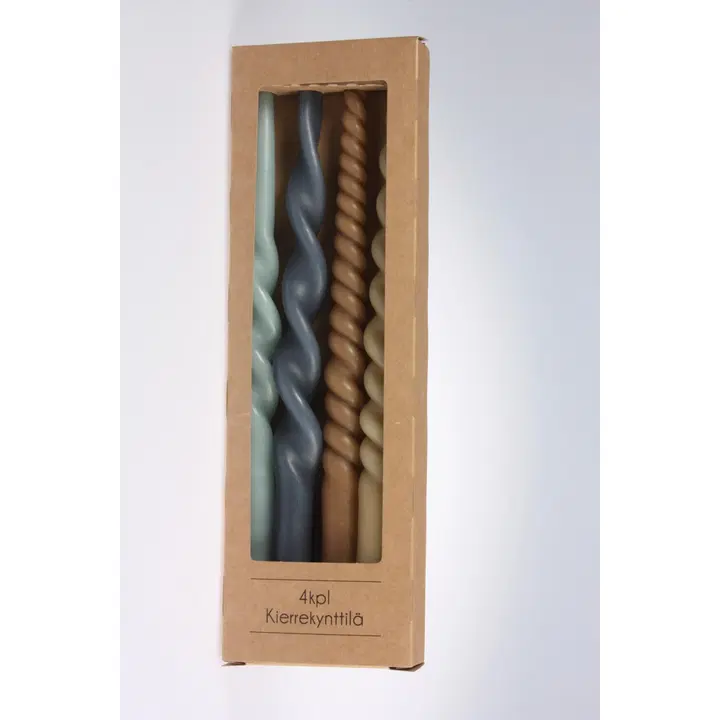 Kierrekynttilä 4 kpl , 28 cm multi 1
