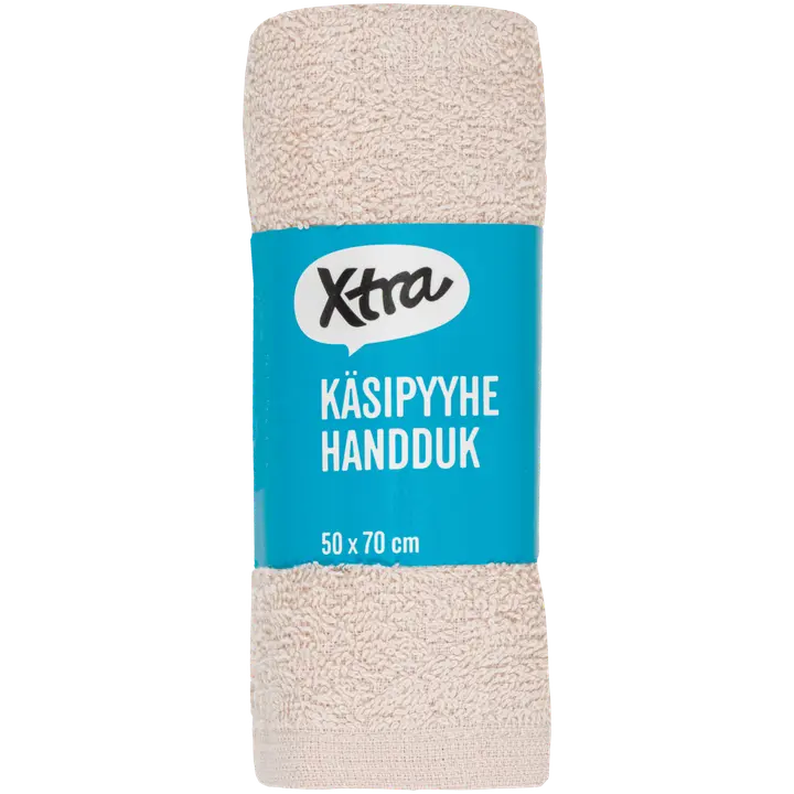 Xtra käsipyyhe Anna 50x70 cm beige
