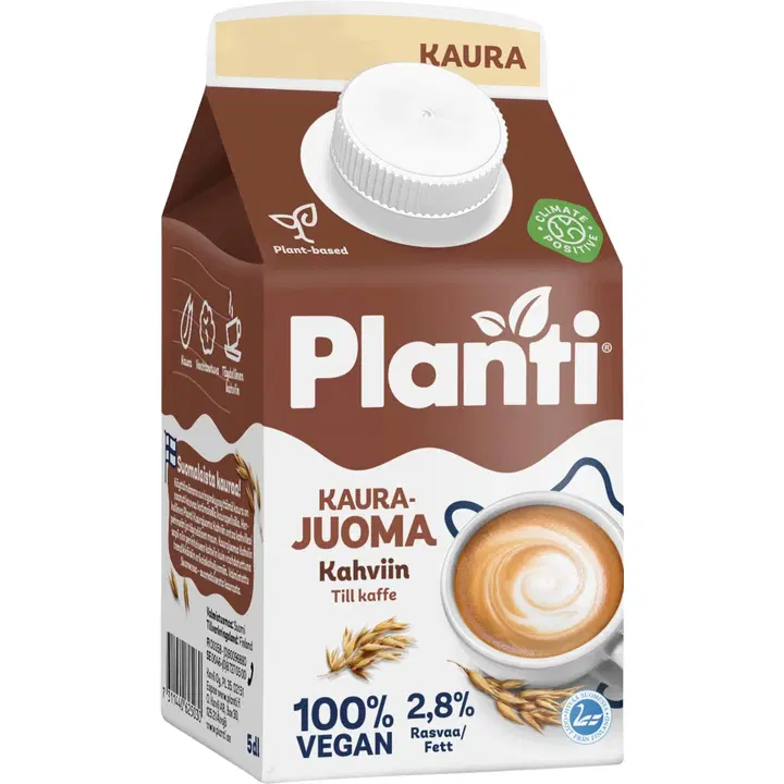 Planti Kaurajuoma kahviin 5dl