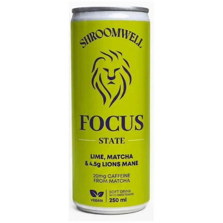 Shroomwell Focus State Laimi ja matchaga energiajook 250ml