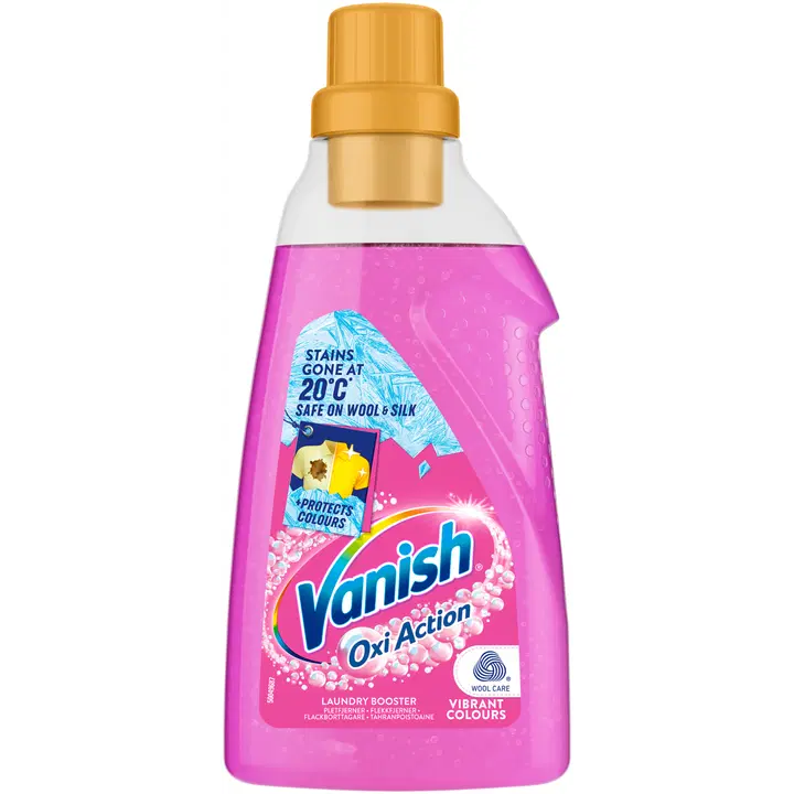 Vanish Pink pyykinpesutehoste ja tahranpoistogeeli 750ml